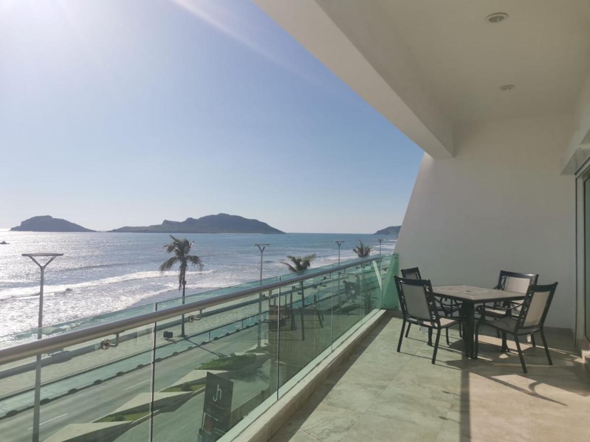 Hermoso Y Moderno Departamento Frente Al Malecon Con Preciosa Vista Al Mar Mazatlán Zewnętrze zdjęcie