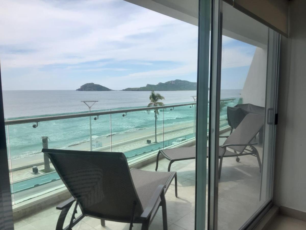 Hermoso Y Moderno Departamento Frente Al Malecon Con Preciosa Vista Al Mar Mazatlán Zewnętrze zdjęcie